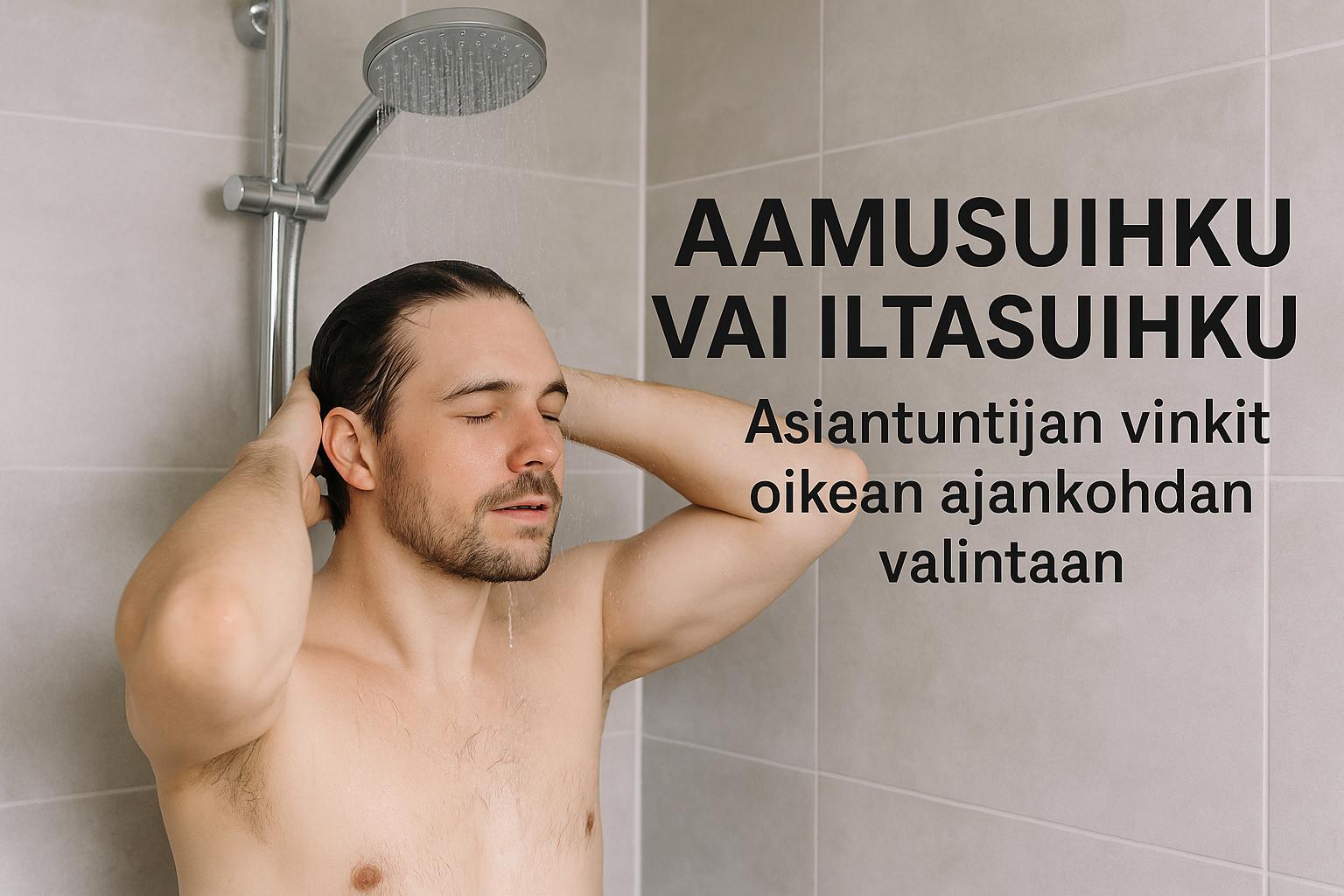 Aamusuihku vai iltasuihku Asiantuntijan vinkit oikean ajankohdan valintaan