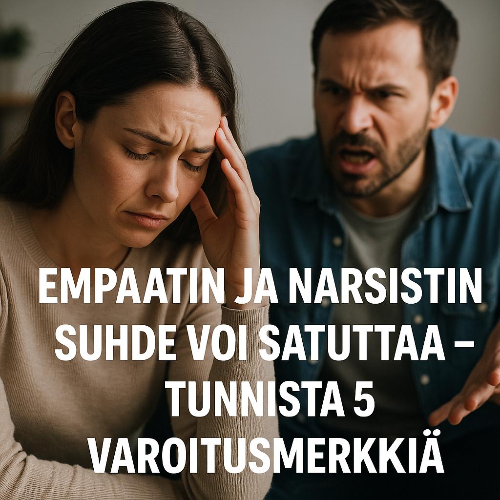 Empaatin ja narsistin suhde voi satuttaa – tunnista 5 varoitusmerkkiä