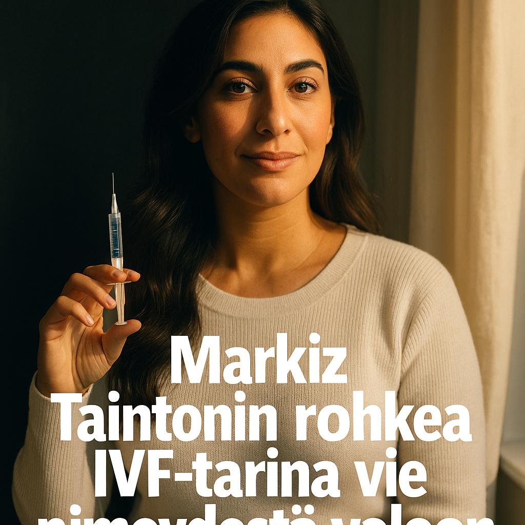 Markiz Taintonin rohkea IVF-tarina vie pimeydestä valoon