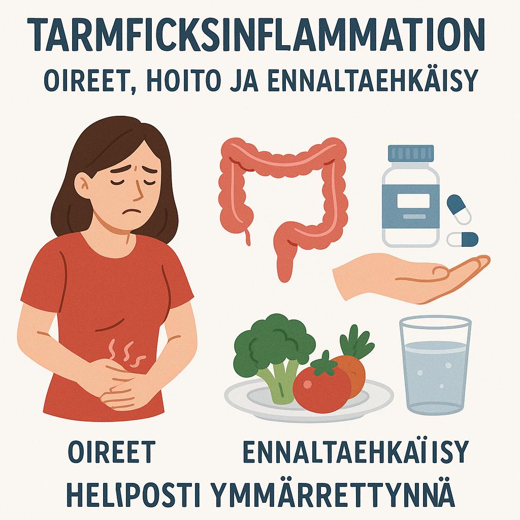 Tarmficksinflammation oireet hoito ja ennaltaehkäisy helposti ymmärrettynä