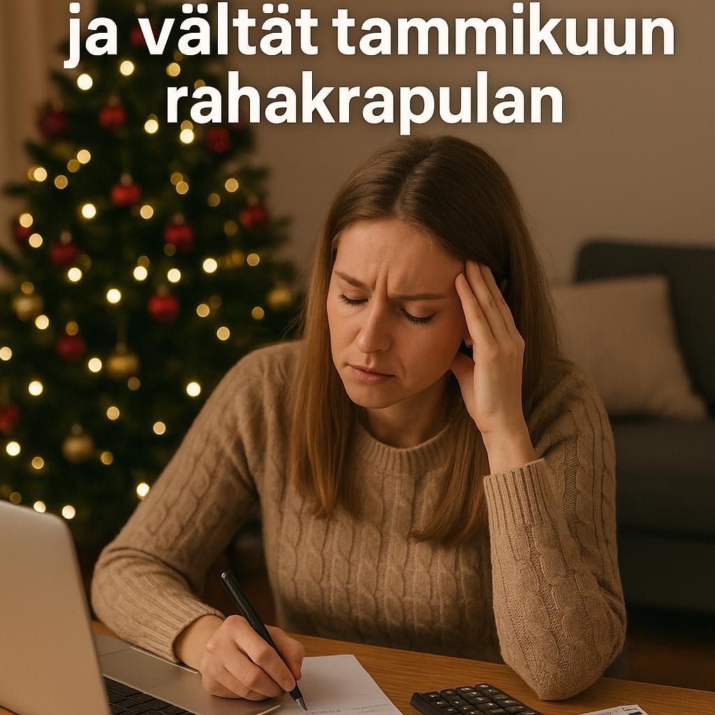Näin säästät jouluna ja vältät tammikuun rahakrapulan