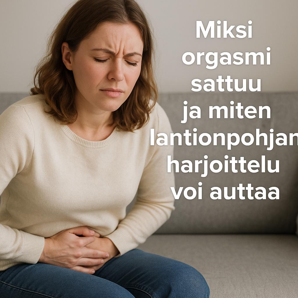 Miksi orgasmi sattuu ja miten lantionpohjan harjoittelu voi auttaa