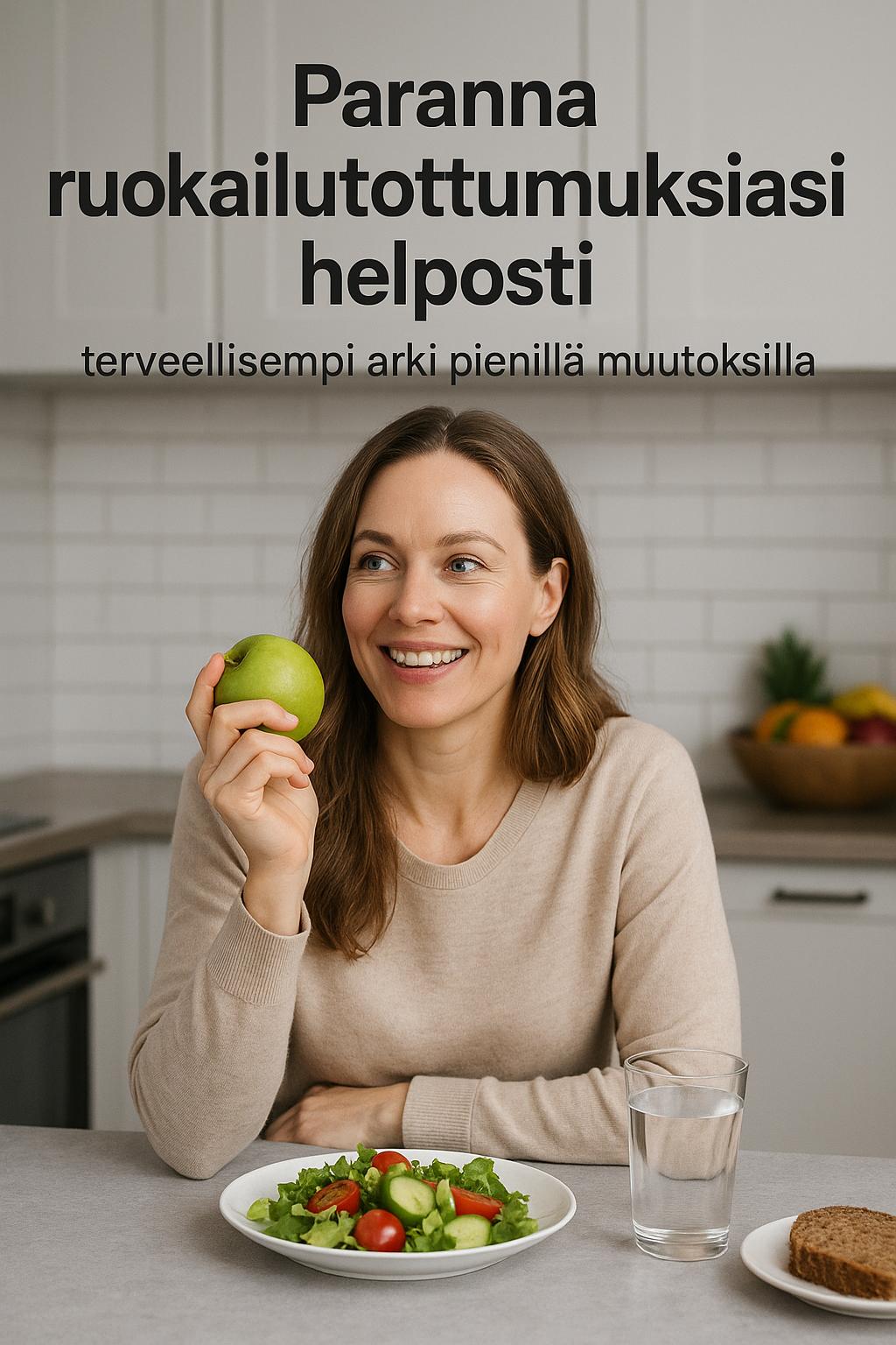 Paranna ruokailutottumuksiasi helposti – terveellisempi arki pienillä muutoksilla