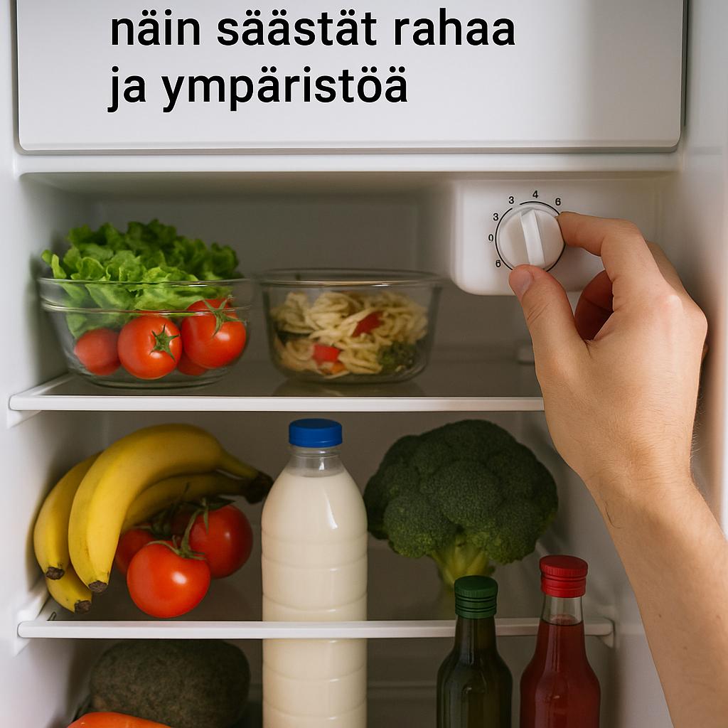 Säädä jääkaappi oikein ja vähennä ruokahävikkiä – näin säästät rahaa ja ympäristöä