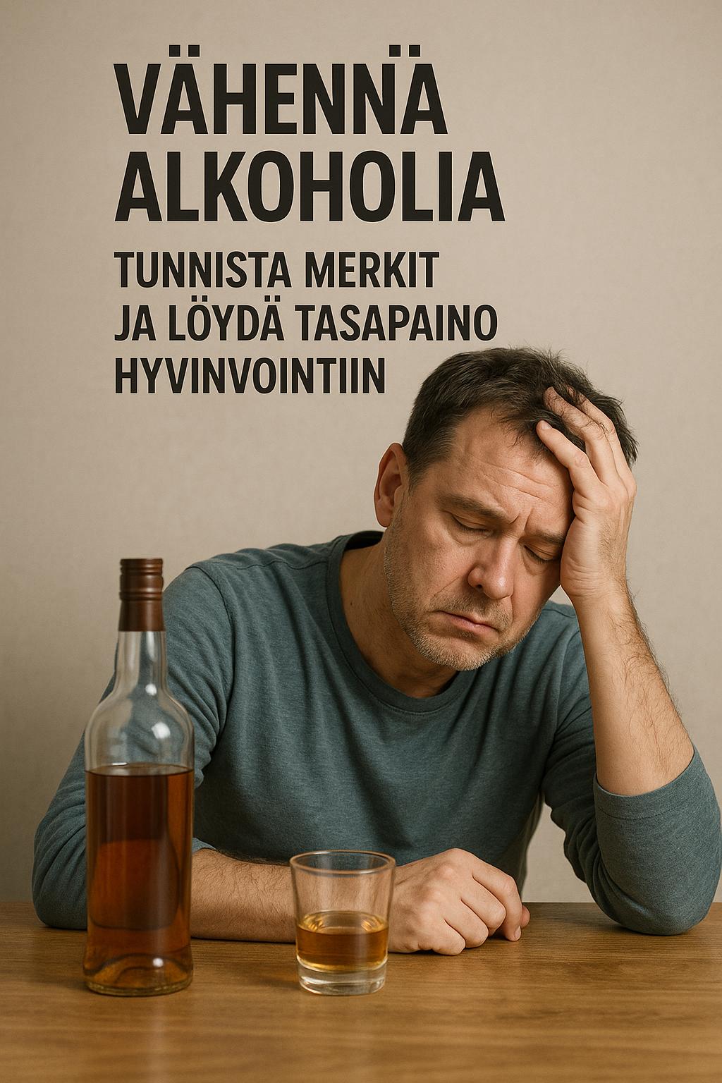 Vähennä alkoholia tunnista merkit ja löydä tasapaino hyvinvointiin